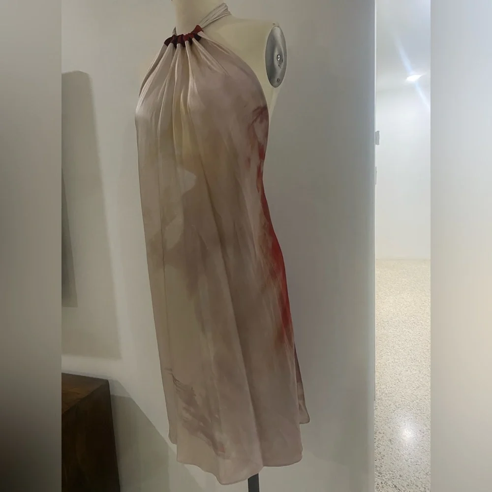 Silvia Tcherassi Silk halter midi dress - Picture 6 of 8